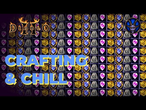 Diablo 2 LOD - 100 Caster Amulet Crafts!! - In the search of 2/20 GGs!!