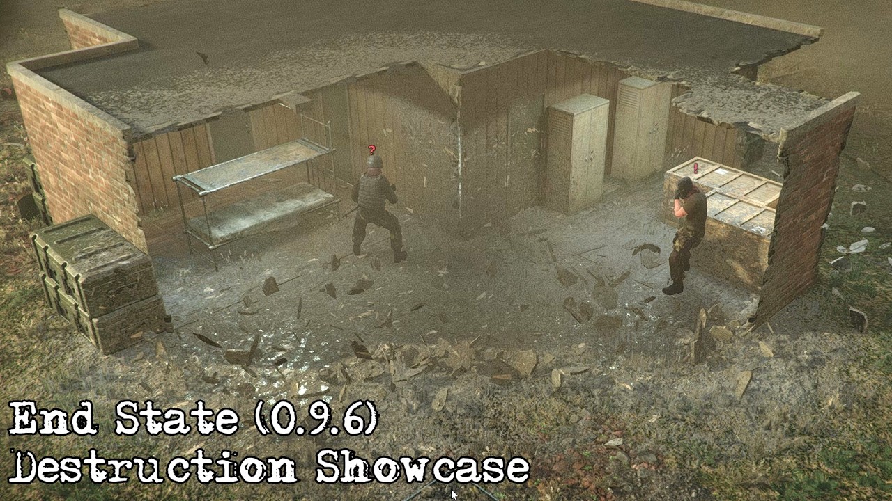 End State (0.9.6) - Destruction Demonstration (RPGs vs Rifles)