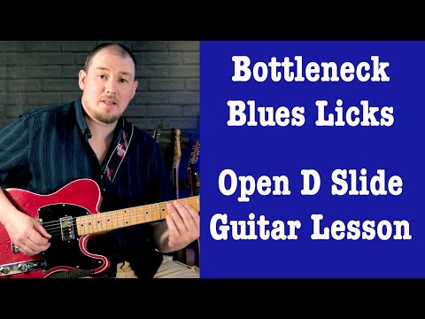 11 Slide Open D Guitar Licks Lesson