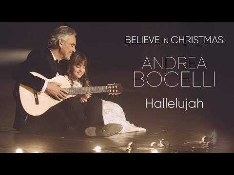El Cantante Andrea Bocelli y Su Hija Virginia Cantan "Hallelujah"