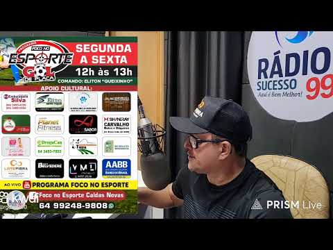 Transmissão ao vivo de Programa Foco No Esporte Caldas Novas