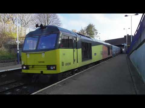 GBRf Class 60 Locos at Heworth - 60096 & 60047 - 15th November 2018