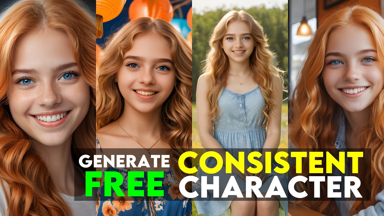How to Create Stunning Consistent Character Designs—For Free!
