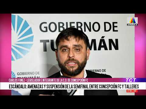 Amenazas y suspensión de la semifinal entre Concepción FC y Talleres