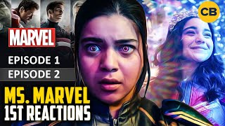 Ms. Marvel 1st Reactions! Episodes 1 and 2 #Shorts by Comicbook.com