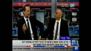 Moshe Feiglin on Channel 20: Zehut is the Only Option
