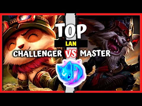 Challenger Teemo Top vs Master Kled - LAN Rank S11