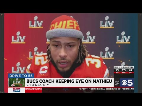 Buccaneers head coach keeping an eye on Tyrann Mathieu