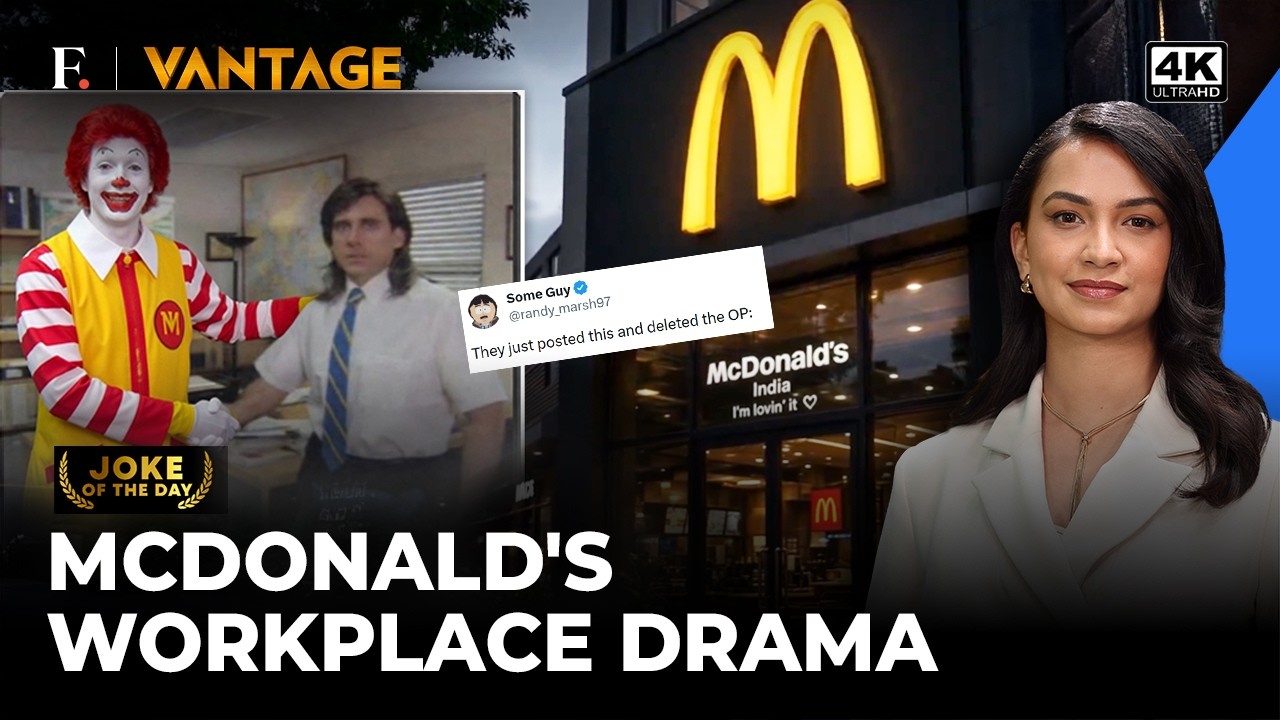 McDonald's India's 'Unpaid Intern' Post Sparks Buzz Online | Vantage on Firstpost