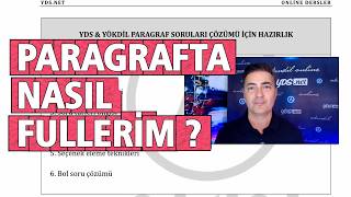 YDS YÖKDİL Paragraflarında Nasıl Fullerim ?