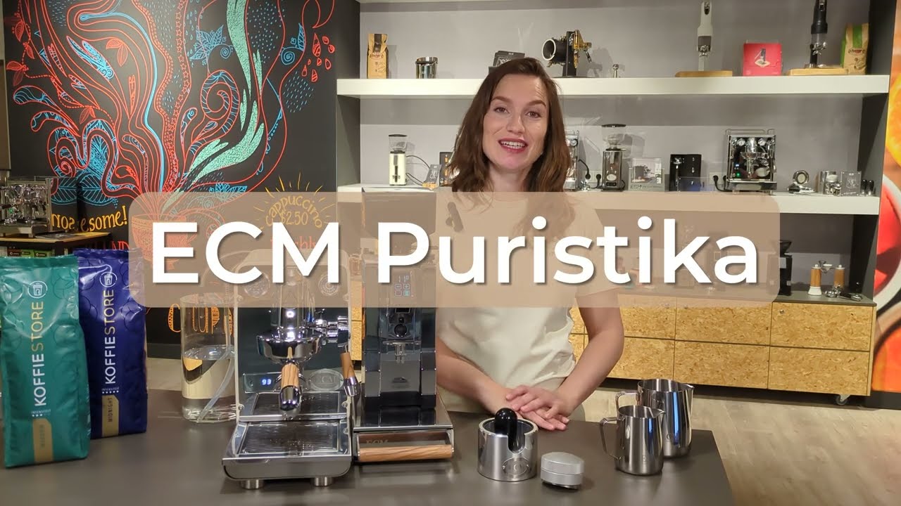 ECM Puristika review: pure espresso, geen gedoe