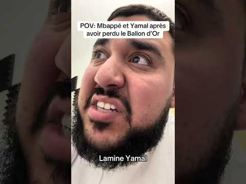 POV: Mbappé et Yamal après avoir perdu le Ballon d’Or