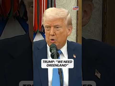 Video | President Trump on Greenland: "It's not a question of do you think we can do without it? We can't”