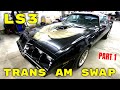 1979 Pontiac Firebird Trans Am LS Engine Swap and Suspension at V8 Speed and Resto Shop Part 1