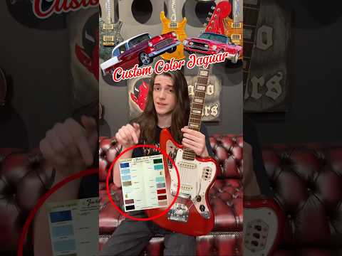 Fender Jaguar Candy Apple Red Custom Color 1966 w/OHSC image 20