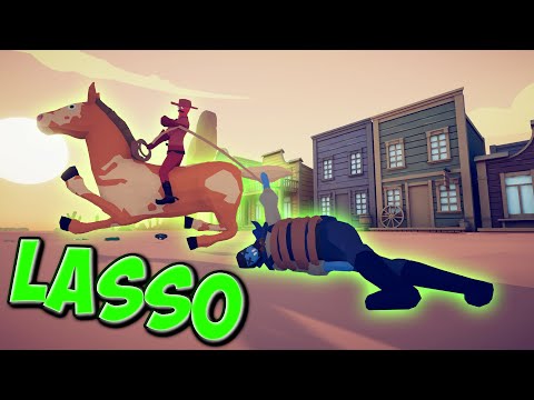 TABS - Lasso vs EVERY UNIT + Bonus - Wild West faction & Win Conditions Update