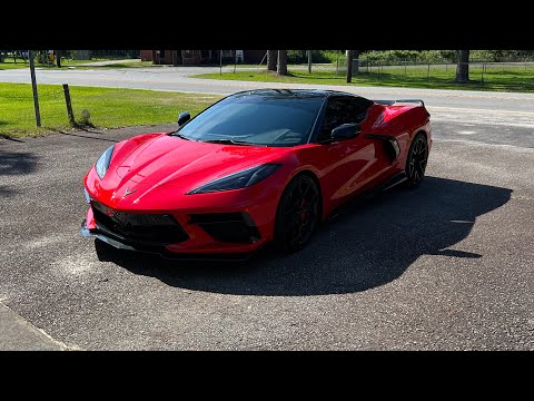 LOUD 2021 C8 Corvette with Corsa XTreme Exhaust and High Flow Cats!