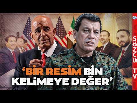 Tom Barrack's Photo Causes a Stir! Özlem Gürses Reveals It! Historic Damascus SDF Summit in Germany