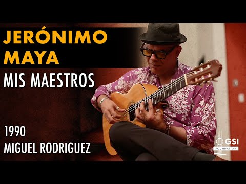 Jerónimo Maya performs his composition "Mis Maestros (Bulerias)" on a 1990 Miguel Rodriguez guitar