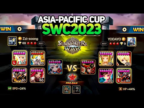 ZZI-SOONG vs YODAYO (BO5). SWC2023 ASIA-PACIFIC CUP - Summoners War