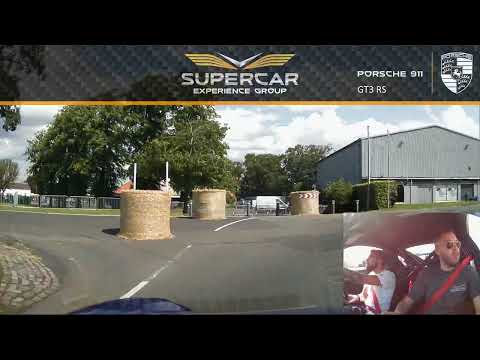 Supercar Driving Experience Ingliston 28/07/2023 Porsche 911 GT3 RS