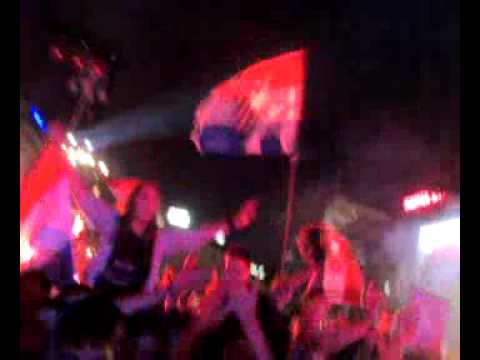 Dolazak Hrvata (kratka snimka) koncert Thompson Grad Zagreb Hrvatska