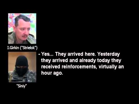 evidence of Russian military engagement on the insurgents’ side against Ukrainian soldiers