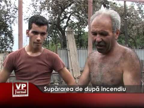 Supărarea de după incendiu