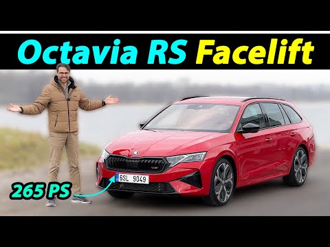Mehr PS für den Sport-Kombi: Skoda Octavia RS Facelift im Test!