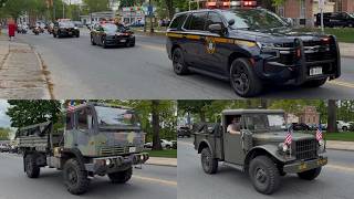 New York State Police, “Repose of the Fallen” Police & Military Escort, 5-20-2026
