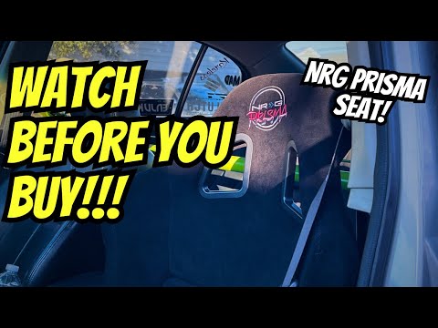 NRG Prisma Bucket Seat Review!