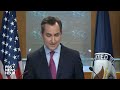WATCH LIVE: State Department holds briefing as backlash grows over Israeli strike on Rafah camp - Video