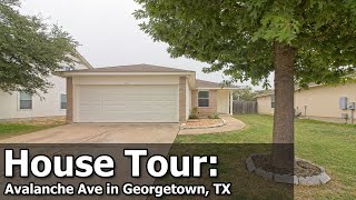 MLS House Tour: 313 Avalanche Ave. in Georgetown, TX - Comfortable and Cozy in Pinnacle