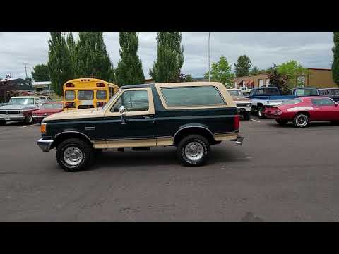 1991 Ford Bronco (CC-1491098) for sale in Redmond, Oregon