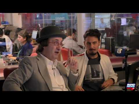 Jornalista do site The Intercept Brasil conversa com o âncora Reinaldo Azevedo