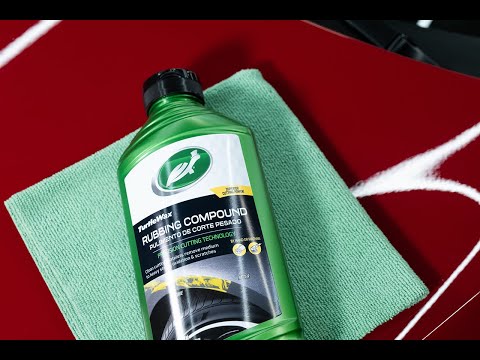 Surface Restoration | Turtle Wax Rubbing Compound