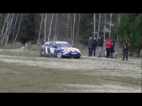 KJS Mistrz Jeleniej Góry 2012 -  Rafał Zabuski  / Krzysztof Mazur - Honda Civic