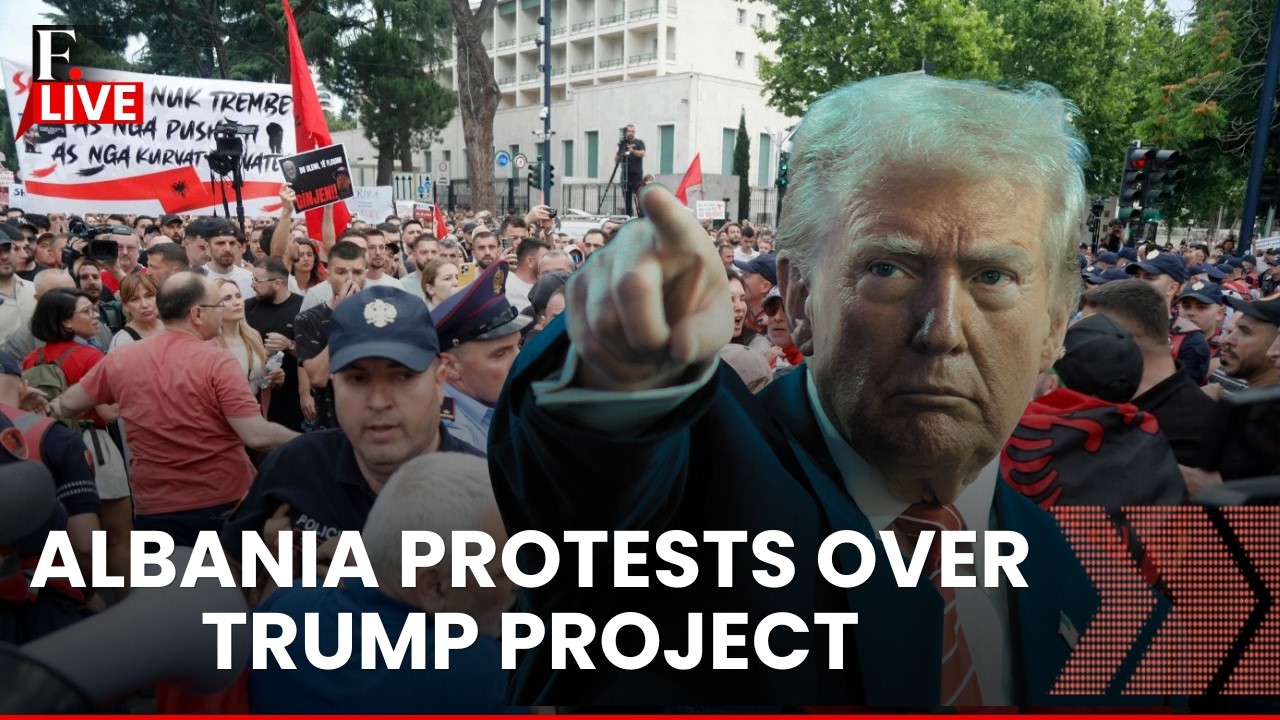 Albania Protest LIVE | Albania Erupts Over Trump-Linked Luxury Resort Plan