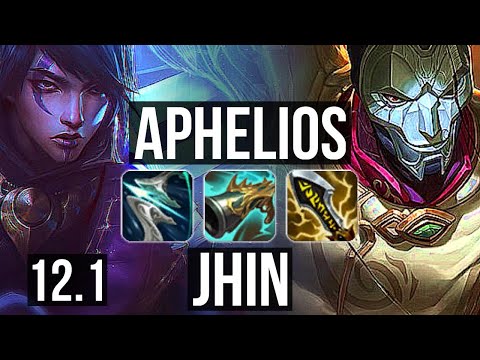 APHELIOS & Lulu vs JHIN & Karma (ADC) (DEFEAT) | Penta, 300+ games, Dominating | KR Master | 12.1