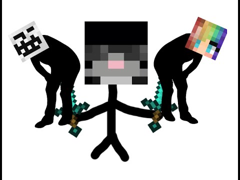 2b2t - kingoros vs iTristan & popbob