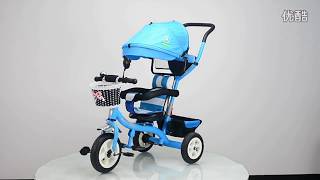 Installation of baby stroller children tricycle toddler 1 7 years old