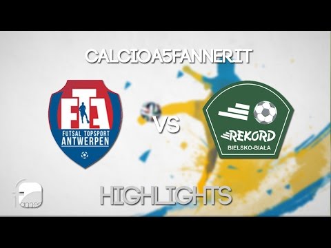 Top Futsal Antwerpen 9-2 Rekord Bielsko Bala | Montesilvano Futsal Cup | Highlights