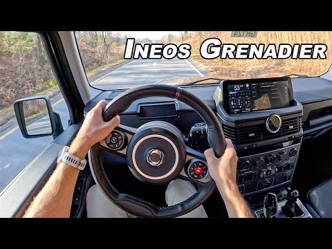 Driving The Ineos Grenadier - Full On Road Review and Impressions (POV)