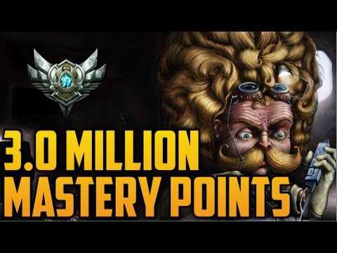 Silver HEIMERDINGER 3,000,000 MASTERY POINTS- Spectate Highest Mastery Points on Donger