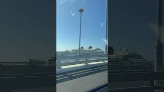 Port Miami Cruise Ship PORT #cruise #cruiseship #miami #cruiselife #timelapse