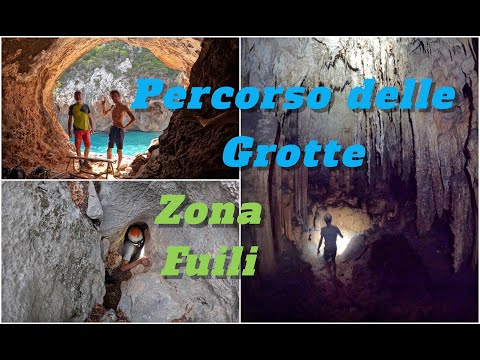 Percorso delle Grotte nei pressi di Fuili (Supramonte Dorgali - Sardinia)