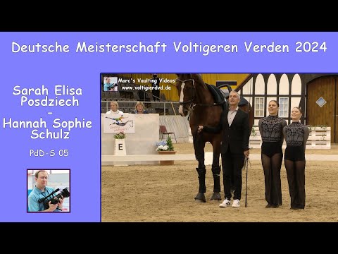 Sarah Elisa Posdziech - Hannah Sophie Schulz - Doppel 05 - DMV Verden 2024