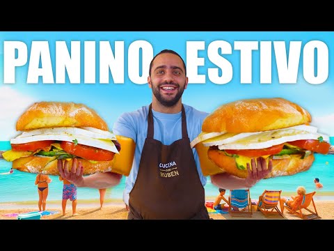 PANINO CON VERDURE E FORMAGGIO