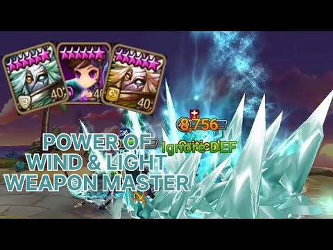Dominic & Benedict Team combo in RTA Summoners War