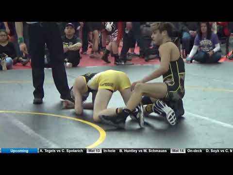 Cadet 120 Zachary Roeder Bellevue Vs Joseph Mendoza Higher Level Wrestling